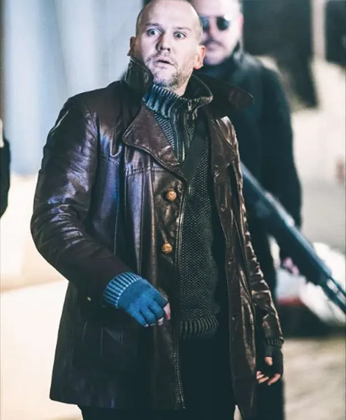Stimson Snead Tim Travers the Time Travelers Paradox Brown Coat.webp