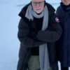 Superman James Gunn Black Puffer Coat.webp