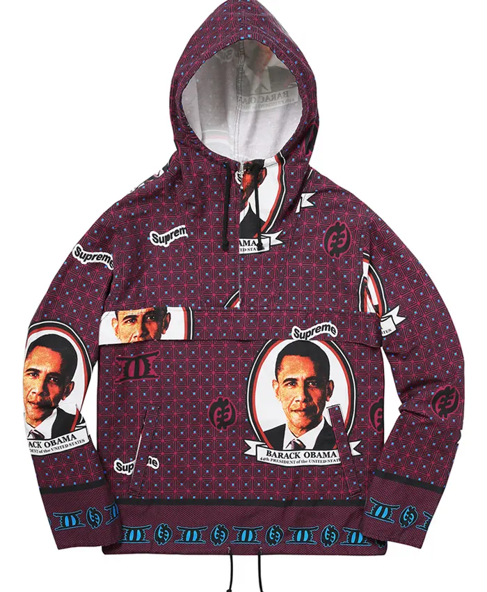 Supreme Barack Obama Anorak Jacket