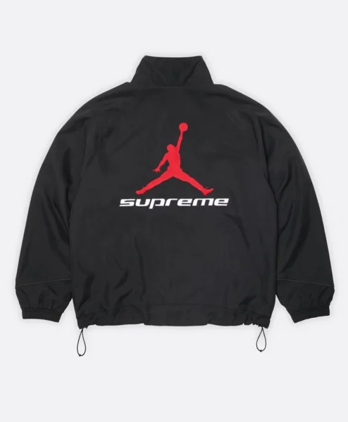 Supreme x Jordan Black Track Jacket