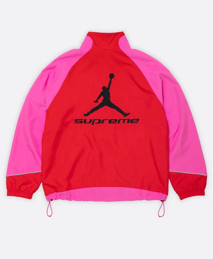 Supreme x Jordan Pink Track Jacket