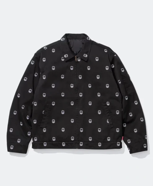 Supreme x Spitfire Work Black Jacket