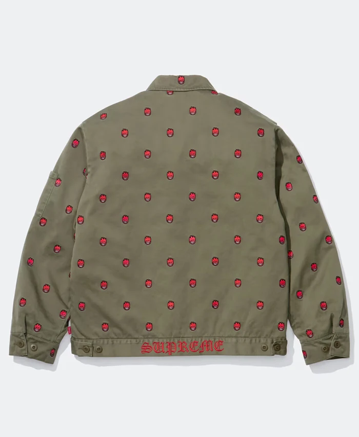 Supreme x Spitfire Work Olive Jacket