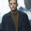 The Amateur Rami Malek Black Cotton Coat For Sale.webp