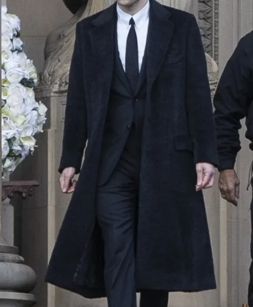 The Batman 2022 Bruce Wayne Trench Coat closeup.webp