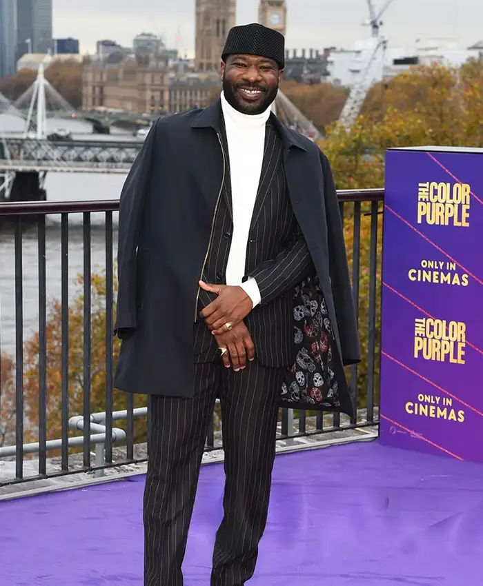 The Color Purple Blitz Bazawule Black Coat front.webp