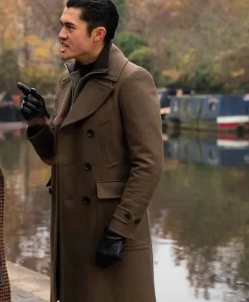 The Gentlemen Dry Eye Brown Long Trench Coat On Sale.webp