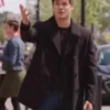 The In Between Kyle Allen Black Pea Coat.webp