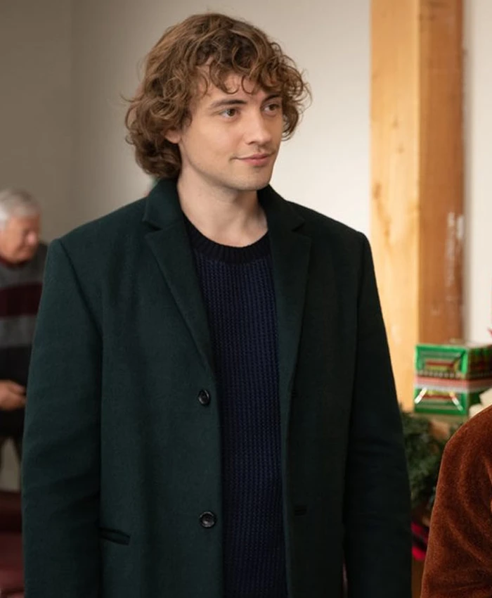 The Knight Before Christmas Sir Cole Green Coat front.webp