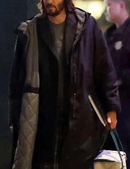 The Matrix Keanu Reeves Neo Cotton Hooded Long Coat.webp