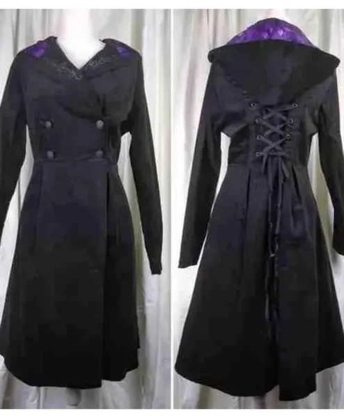 The Nightmare Before Christmas Hooded Long Coat.webp
