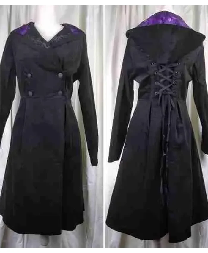 The Nightmare Before Christmas Hooded Long Coat.webp