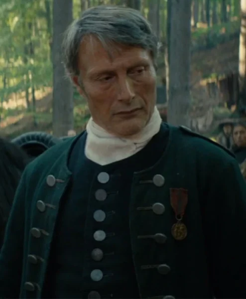 The Promised Land Mads Mikkelsen Green Coat closeup.webp