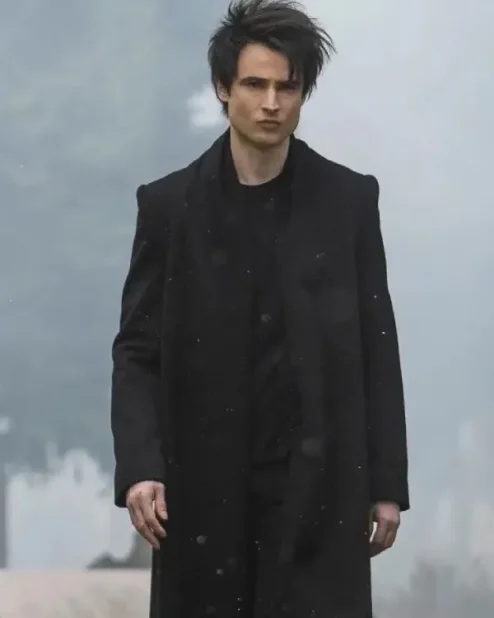 The Sandman Dream Black Trench Coat.webp