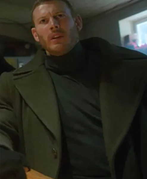 The Umbrella Academy Tom Hopper Wool Green Coat right.webp