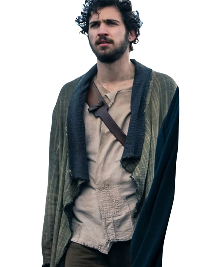 The Wheel Of Time Mat Cauthon Long Coat white bg.webp
