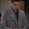 The Young and The Restless Adam Newman Grey Coat.webp