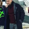Tim Travers the Time Travelers Paradox Stimson Snead Shearling Coat.webp