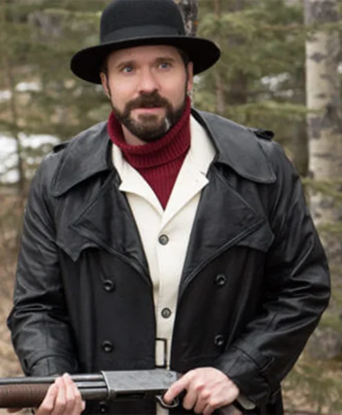 Todd Mann Fargo Wayne Kitchen Trench Coat closeup.webp