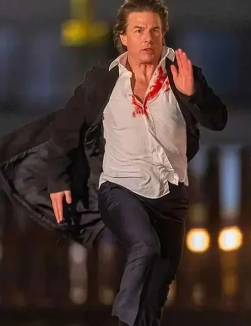 Tom Cruise Mission Impossible 8 Black Wool Coat For Sale.webp