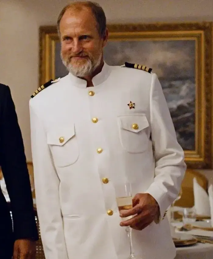 Triangle of Sadness 2022 Woody Harrelson Coat front.webp