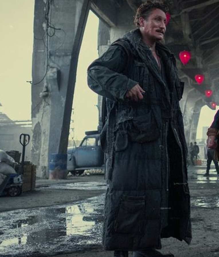 Tribes of Europa Moses Black Parachute Long Coat.jpg