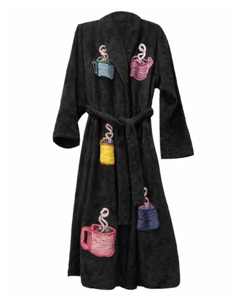 Tyler Durden Fight Club Bath Robe Black.webp