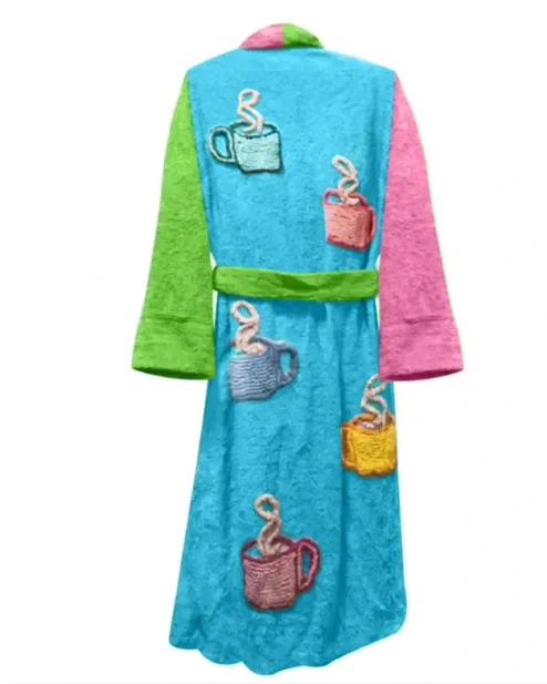 Tyler Durden Fight Club Bath Robe Multicolor.webp