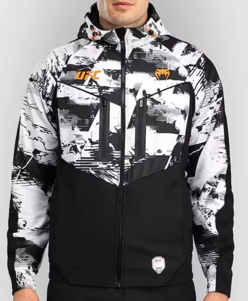 UFC Zenith by Venum Fight Week Track Black Jacket