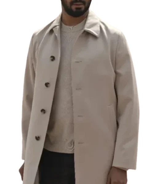 Vinny Chhibber Big Sky Off White Long Coat white bg.webp