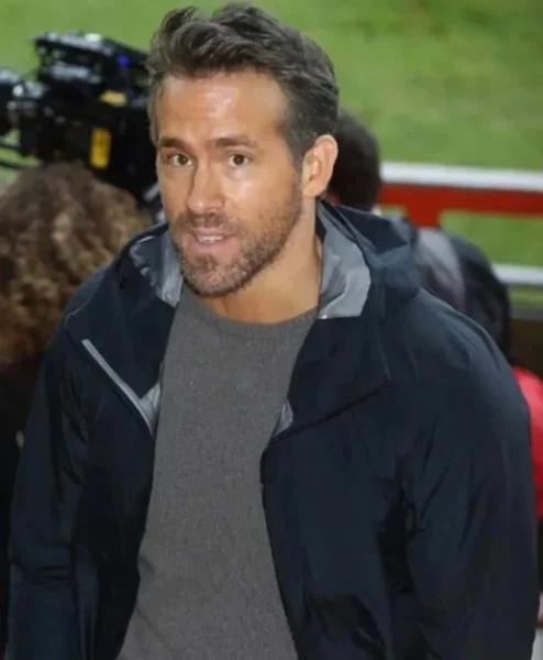 Welcome to Wrexham Ryan Reynolds Blue Coat left.webp