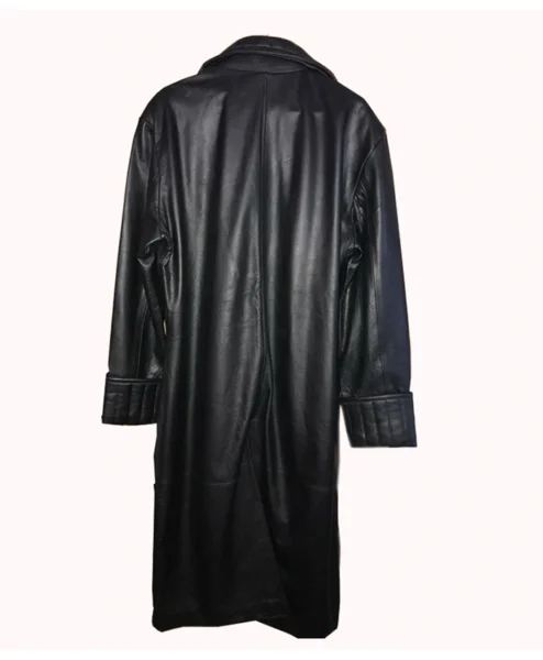 What If 2021 Nick Fury Black Trench Coat shoot back.webp