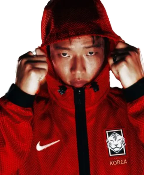 World Cup 2026 Korea Anthem Hooded Jacket For Sale