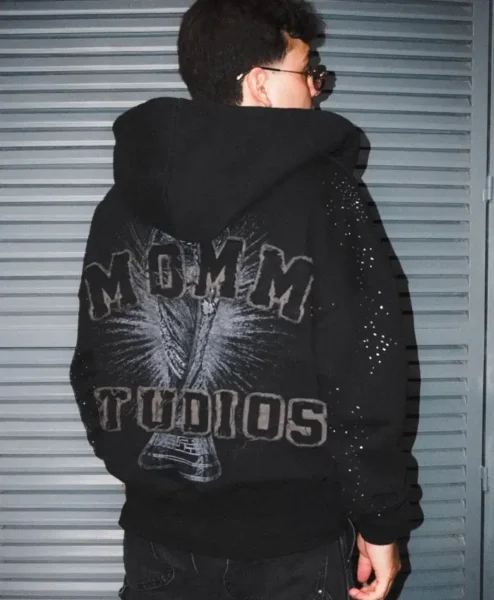 World Cup Momm Studios Portugal Black Hoodie