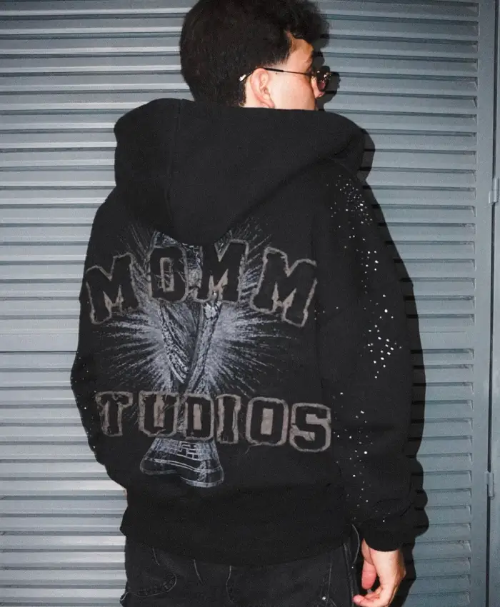 World Cup Momm Studios Portugal Black Hoodie