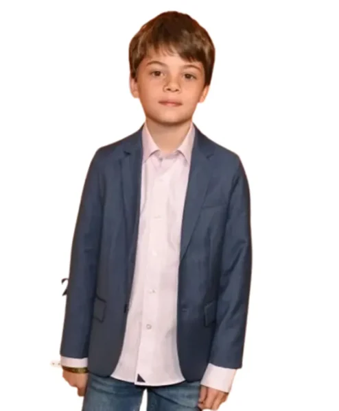 Yellowstone Brecken Merrill Suiting Event Premiere Blazer Coat white bg.webp