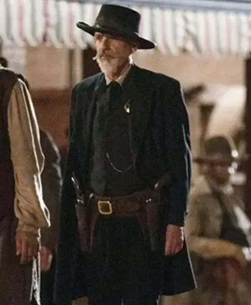 Yellowstone Origin 1883 Marshal Jim Courtright Black Coat left.webp