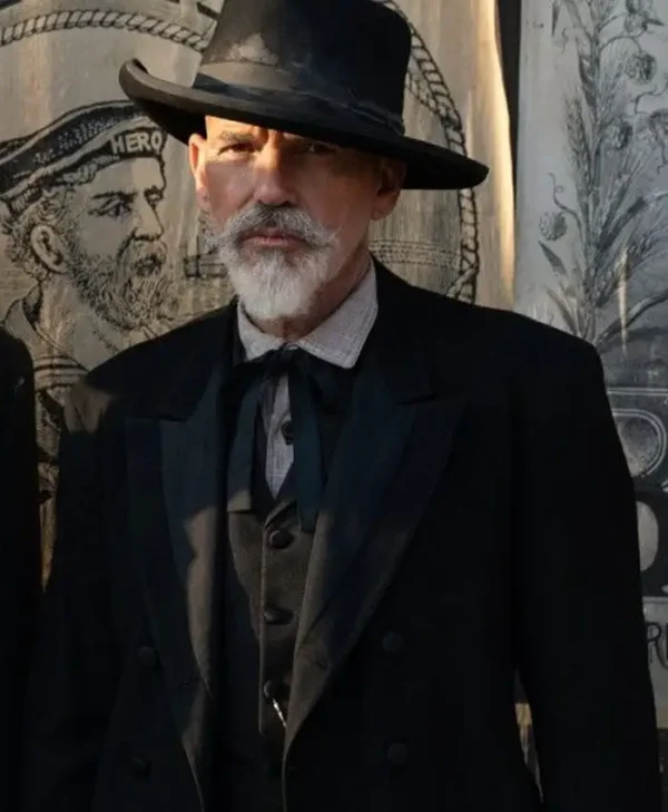 Yellowstone Origin 1883 Marshal Jim Courtright Black Coat.webp