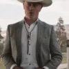 Yellowstone S04 Neal McDonough Grey Wool Blazer front.webp