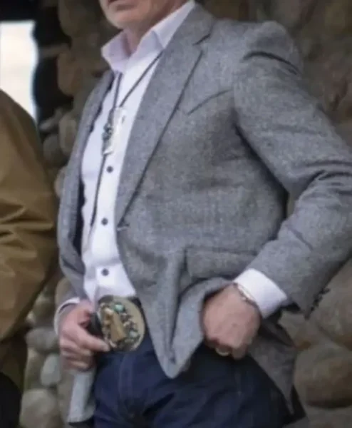 Yellowstone S04 Neal McDonough Grey Wool Blazer left.webp